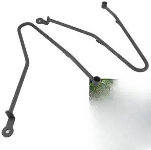 FOR Saddlebag Support Bars Mounting Guard Bracket Fit for T100/Thruxton 900Black