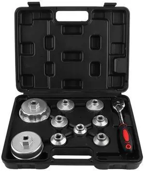 FOR 10Pcs/Set Oil Filter Wrench Cap Socket Remover