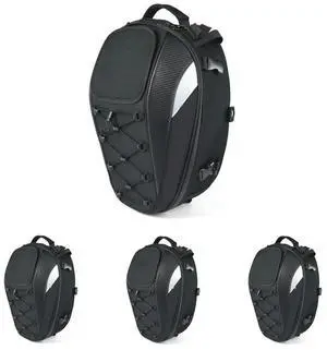 FOR Waterproof Motorcycle Tail Bag Multi Functional Rear Motorcycle Seat Bag High Capacity Motorcycle Backpack