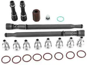 FOR High Pressure Oil Rail Repair Kit Updated Stand Pipe Dummy Plugs W302908 Fit for E350/450 6.0L