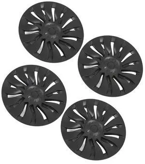 FOR 4 Pcs 19in Wheel Hub Cover Fully Wrap Hubcap Rim Protector Trim Replacement for Y 2020 to 2023