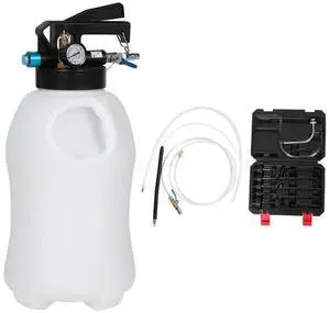 FOR 10L Pneumatic Gearbox Transmission Oil Filling Dispenser Tool Machine with 13pcs ATF Adaptor Key Words