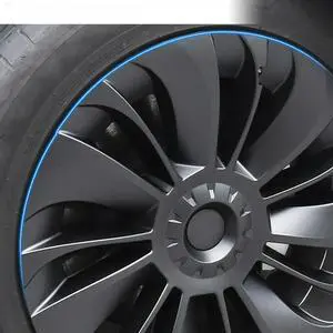 FOR 4PCS 19in Wheel Hub Cap Matte Black Cool y Wheel Rim Cover Replacement for Y 2020 to 2023 Symmetry