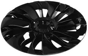 FOR 4Pcs 19in Wheel Hub Cap Low Wind Resistance Protective Replacement for Y 20212023 Glossy Black