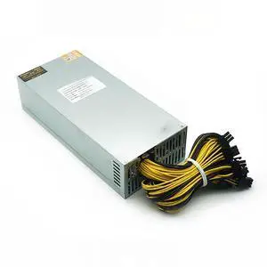 Power supply suitable for 851 industrial control power supply single 12V 2U 2000W mining power supply LL2000MINI