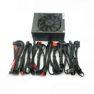 Mining machine power supply, suitable for 90plus multi-server graphics card power supply 1650W mining power supply LL1650FC