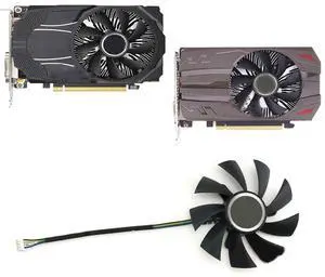 Suitable for GTX1050 1060 1050 mini graphics card cooling fan HA9515H12SF-Z 4Pin