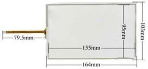Suitable for ETOP307-U301 ETOP307U301 touch screen glass protective screen