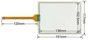 A05B-2256-C103#EMH Touch glass panel