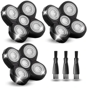 3 Pcs Replacement Shaver Heads Compatible with Freebird Head Shaver 3 Pcs Replacement Shaver Heads Compatible with Freebird Head Shaver