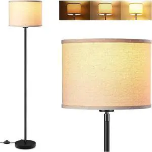 Floor Lamp Standing Lamp, 58" Small Tall Lamps for Living Room, Simple Pole Lamp with Beige Lampshade, On/Off Foot Pedal, Bright Corner Floor Lamp for Kids Room Bedroom Office Decor(Without Bulbs) Floor Lamp Standing Lamp, 58" Small Tall Lamps for Living Room, Simple Pole Lamp with Beige Lampshade, On/Off Foot Pedal, Bright Corner Floor Lamp for Kids Room Bedroom Office Decor(Without Bulbs)