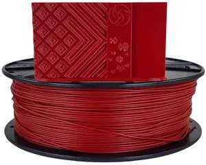 3D-Fuel Tough Pro PLA+ Filament for 3D Printing, Made in The USA, 3D Printer Filament, Dimensional Accuracy +/- 0.02 mm, 1.75 mm, 1 kg Spool, Iron Red