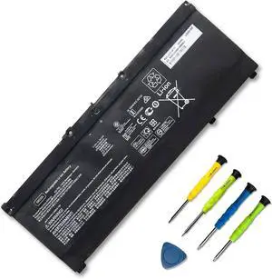 SR03XL SR04XL 917724-855 Battery Replacement for HP Omen 15-CE0XX 15-DC0XX 15-DC1XXX HP Envy x360 15-CN 15-CP Pavilion 15-CX 15-cx0058wm Series L08934-1B1 HSTNN-DB8Q l08855-855 917678-1B1 SR03XL SR04XL 917724-855 Battery Replacement for HP Omen 15-CE0XX 15-DC0XX 15-DC1XXX HP Envy x360 15-CN 15-CP Pavilion 15-CX 15-cx0058wm Series L08934-1B1 HSTNN-DB8Q l08855-855 917678-1B1