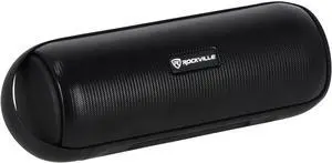 Rockville RPB25 40W Peak/15W RMS Portable Bluetooth Speaker, TWS Stereo Pairing, USB/SD/Aux/FM, Micro USB Charging, Water-Resistant, for Outdoor and Indoor Use