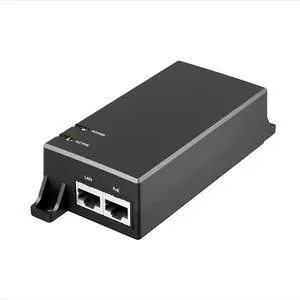 Gigabit PoE Injector 48V 15W, IEEE802.3af Power Over Ethernet PoE Adapter, Single Port PoE Power Injector for IP Camera Wireless/Wireless Access Point Long Range/IP Phones, AG-P100