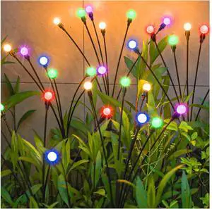 TONULAX Solar Garden Lights, Starburst Swaying Light - Swaying When Wind Blows, Solar Lights Outdoor Decorative, Color Changing RGB Light for Yard Patio Pathway Decoration(2 Pack) TONULAX Solar Garden Lights, Starburst Swaying Light - Swaying When Wind Blows, Solar Lights Outdoor Decorative, Color Changing RGB Light for Yard Patio Pathway Decoration(2 Pack)