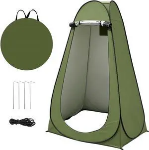 Privacy Shower Tent, 47.2" Wx74.8 H Pop up Portable Camping Tent Privacy Shower Tent, 47.2" Wx74.8 H Pop up Portable Camping Tent