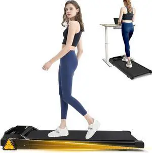 Under Desk Treadmill, Walking Pad for Home/Office, Portable Walking Treadmill 2.5HP, Walking Jogging Machine with 265 lbs Weight Capacity Remote Control LED Display Under Desk Treadmill, Walking Pad for Home/Office, Portable Walking Treadmill 2.5HP, Walking Jogging Machine with 265 lbs Weight Capacity Remote Control LED Display