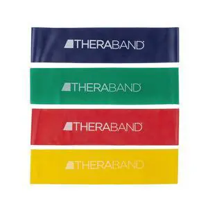 THERABAND Resistance Band Loop Set, 12", Exercise, Workout, Therapy THERABAND Resistance Band Loop Set, 12", Exercise, Workout, Therapy
