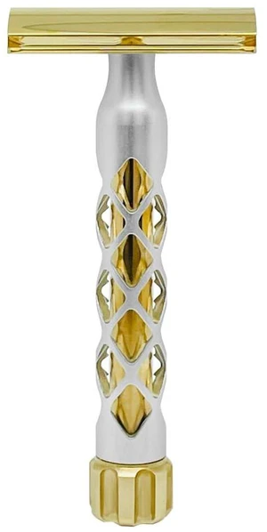 Goodfellas' Smile Valynor 4-Piece Razor, Brass Head, Made in Italy Goodfellas' Smile Valynor 4-Piece Razor, Brass Head, Made in Italy