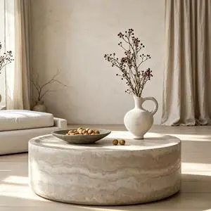 LUMISOL 31.49" Round Coffee Table for Living Room, Modern Faux Marble Center Table, Accent Circle Tea Table for Home Office, Apartment, No Need Assembly, Marble LUMISOL 31.49" Round Coffee Table for Living Room, Modern Faux Marble Center Table, Accent Circle Tea Table for Home Office, Apartment, No Need Assembly, Marble