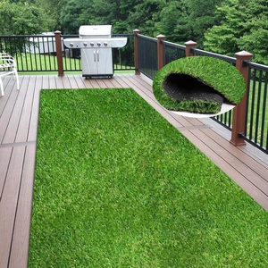 Weidear Artificial Grass 3 ft x 5 ft, 0.8 inch Fake Grass Mat, 4 Tones Synthetic Turf Rug, Indoor Outdoor Turf Grass for Dogs Pets/Patio Lawn Landscape Garden, Customized Sizes Weidear Artificial Grass 3 ft x 5 ft, 0.8 inch Fake Grass Mat, 4 Tones Synthetic Turf Rug, Indoor Outdoor Turf Grass for Dogs Pets/Patio Lawn Landscape Garden, Customized Sizes