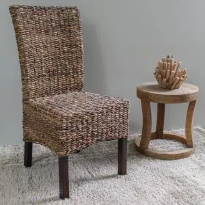 International Caravan Furniture Piece Set of Two Arizona Abaca Dining Chairs International Caravan Furniture Piece Set of Two Arizona Abaca Dining Chairs