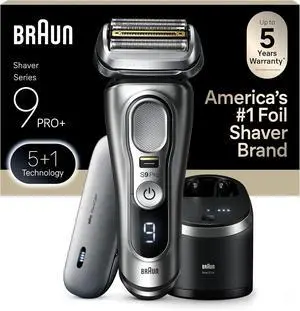 Braun Electric Razor for Men, Waterproof Foil Shaver, Series 9 Pro 9477cc, Wet & Dry Shave, with Portable Charging Case, ProLift Beard Trimmer, 5-in-1 Cleaning & Charging SmartCare Center, Silver Braun Electric Razor for Men, Waterproof Foil Shaver, Series 9 Pro 9477cc, Wet & Dry Shave, with Portable Charging Case, ProLift Beard Trimmer, 5-in-1 Cleaning & Charging SmartCare Center, Silver