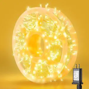 Warm White Christmas Fairy String Lights, 165FT 500L Indoor Outdoor Warm White Christmas Fairy String Lights, 165FT 500L Indoor Outdoor