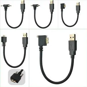 USB 3.0 A Male to Right Angle USB 3.0 Micro-B Male Adapter Cable for Toshiba External Hard Drive Disk Power Charge Data Cable(Left Angle)
(1m) USB 3.0 A Male to Right Angle USB 3.0 Micro-B Male Adapter Cable for Toshiba External Hard Drive Disk Power Charge Data Cable(Left Angle)
(1m)