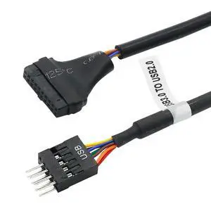 10pcs/lot 15CM Mainboard Motherboard USB 3.0 20 Pin Header Male to USB 2.0 9 Pin Female Adapter Cable Housing For Desktop 10pcs/lot 15CM Mainboard Motherboard USB 3.0 20 Pin Header Male to USB 2.0 9 Pin Female Adapter Cable Housing For Desktop