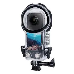 Underwater Protective Shell Waterproof Case For Insta360x3 Diving Shell 50M Panoramic Motion Camera Accessories Underwater Protective Shell Waterproof Case For Insta360x3 Diving Shell 50M Panoramic Motion Camera Accessories