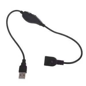 5V USB Cable with Switch ON/OFF Cable Extension Toggle for USB Lamp Fan Power Supply Line Durable Adapter LED Dimmer Switch 5V USB Cable with Switch ON/OFF Cable Extension Toggle for USB Lamp Fan Power Supply Line Durable Adapter LED Dimmer Switch