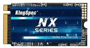 KingSpec 128GB M.2 2242 NVMe SSD - Up to 3500 MB/s Read Speed, PCIe 3.0 SSD with 3D NAND Flash, Compatible with PC, Laptop and Desktop