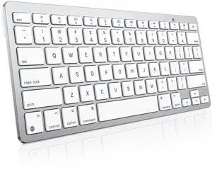 OMOTON Wireless Keyboard for Mac, Keyboard for Mac, Stable Bluetooth & Ultra-Slim Portable, Ergonomic Design, Compatible with MacBook Pro/Air/iMac, Silverwhite OMOTON Wireless Keyboard for Mac, Keyboard for Mac, Stable Bluetooth & Ultra-Slim Portable, Ergonomic Design, Compatible with MacBook Pro/Air/iMac, Silverwhite