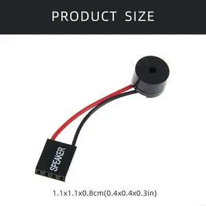 Efficient Mini Plugs Buzzer Mainboard Buzzer for System Up Fault Alerts
