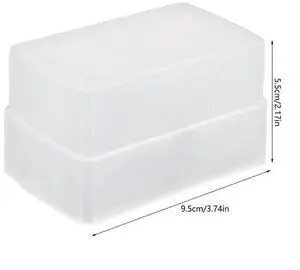 Bounce Diffuser Soft Cover Replacement for 580EX II Yongnuo YN565 YN560