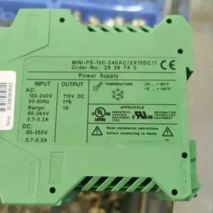 Power Supply For Phoenix MINI-PS-100-240AC/2X15DC/1 2938743