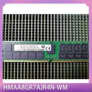 1PCS RAM 64G 64GB 2RX4 DDR4 PC4-2933Mhz ECC REG For SK Hynix Server Memory HMAA8GR7AJR4N-WM