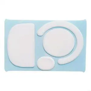 Mouse Skates Stickers Round Curved Edges Mouse Feet for GPROX Superlight