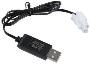 Charging CableUSB Charger Ni-Cd Ni-MH Batteries Pack KET-2P Plug Adapter 9.6V 250mA Output Toys Car