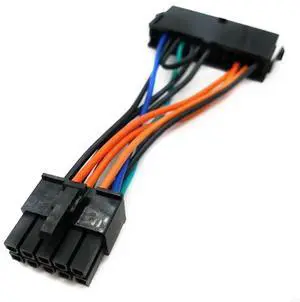 For Notebook ATX 24pin To 10pin PSU Main Power Supply Cable Power Cord