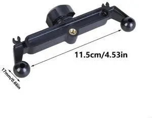 Fixed Phone Support Accessories Car Phone Holder Base Car Phone Stand with 1/4in Female Thread Hole Joint Extension Base
