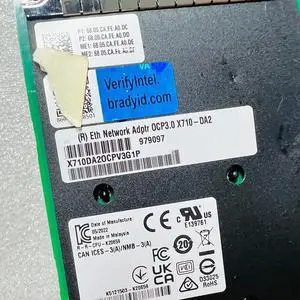 For X710DA2OCPV3G1P dual port 10 Gigabit Ethernet card X710DA2 OCP3.0