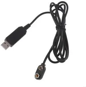 9VEliminators USB Cable 9V Converter Power Regulator Line for Multimeter Microphone Toy Remote Control