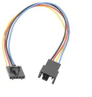 5Pin to 4Pin Extension Cable Computer Fan PVC Interfaces for Styles 5Pin