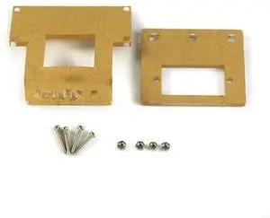 Clear Plastic Mounting Bracket Acrylic Stands for DIY Enthusiasts