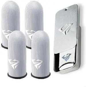 2Pair Gaming Finger Sleeve Game Controller Finger Cover Sweat Proof Gaming Finger Gloves Non-Scratch Sleeve Game Access