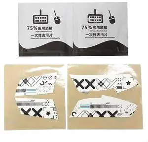 WXTB Pre Cut Mouse Grip Tape Skin Stickers For G102 G304 G305 Gaming Mouse Sticker