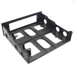 3.5" to 5.25" Floppy to Optical Bay Mounting Bracket Front Panel for Desktop PC Hard Disk Bracket Dropshipping